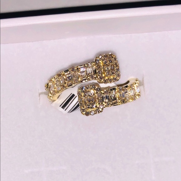 10k solid gold custom made REAL diamond ring, not plated, FREE APPRAISAL, Sale! - Picture 11 of 11